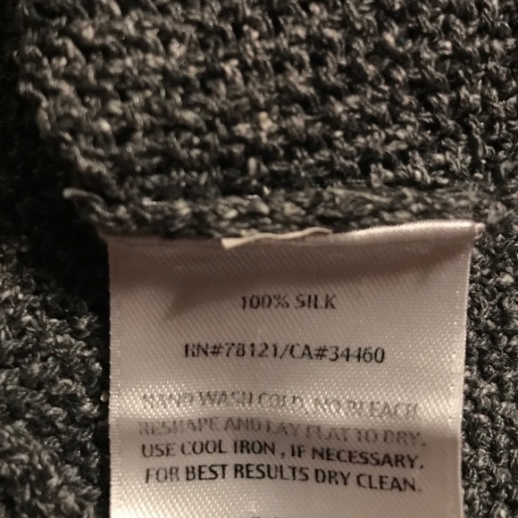 Eileen Fisher Long Silk Sweater - Picture 8 of 8